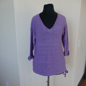 DKNY Purple Sweater - Size S